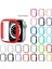 Pc Kılıf Temperli Cam Filmi ile Apple Watch Uyumlu Series 7 45 mm Gül Altın (Yurt Dışından) 2