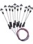10 Set Ho Model Demiryolu Led'leri Lamppost Lambaları Sokak Işıkları Için 12 V Dollhouse Açık Yard Stil 5 - 7 cm (Yurt Dışından) 2