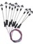 10 Set Ho Model Demiryolu Led'leri Lamppost Lambaları Sokak Işıkları Için 12 V Dollhouse Açık Yard Stil 5 - 7 cm (Yurt Dışından) 5