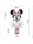 Minnie Mouse Masa Süsü, 45CM x 20CM - Pembe 2