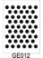Geometrik Desenler Stencil Şablon 15X20 GE-012 1