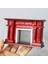Minyatür Şömine Model Oyuncaklar Freestanding 1:12 Bebekler Ev Mobilya (Yurt Dışından) 4