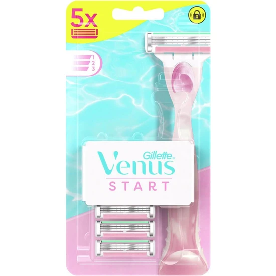 Gillette Venus Start Yedek Bıçak 5'Li