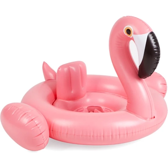 Zsykd 83x83x48cm Flamingo Şeklinde Şişme Deniz Yatağı - Pembe (Yurt Dışından)