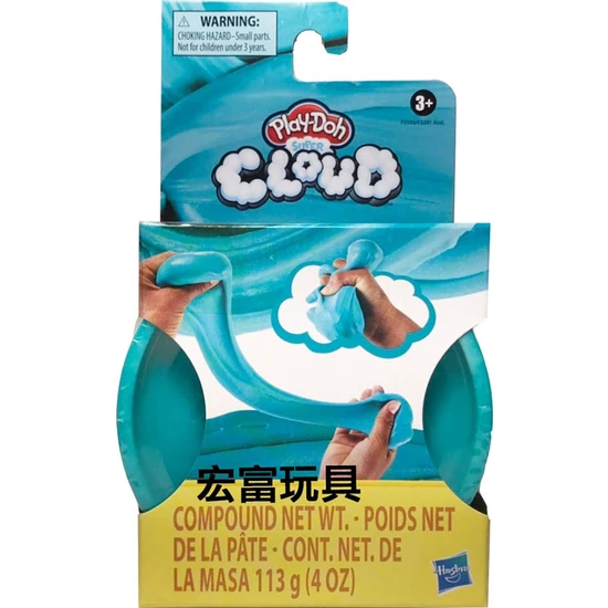 Play-Doh Super Cloud Bulut Hamur Teal F3281-F5506