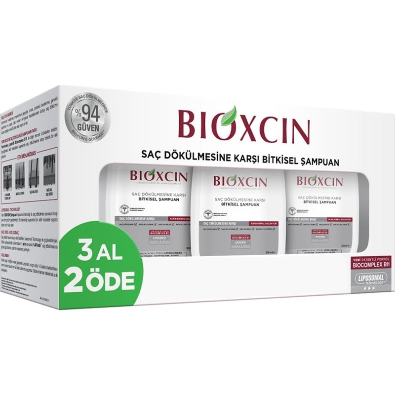 Bioxcin Genesis Klasik Şampuan 300 ml 3 Al 2 Öde (Kuru ve Normal Saçlar)