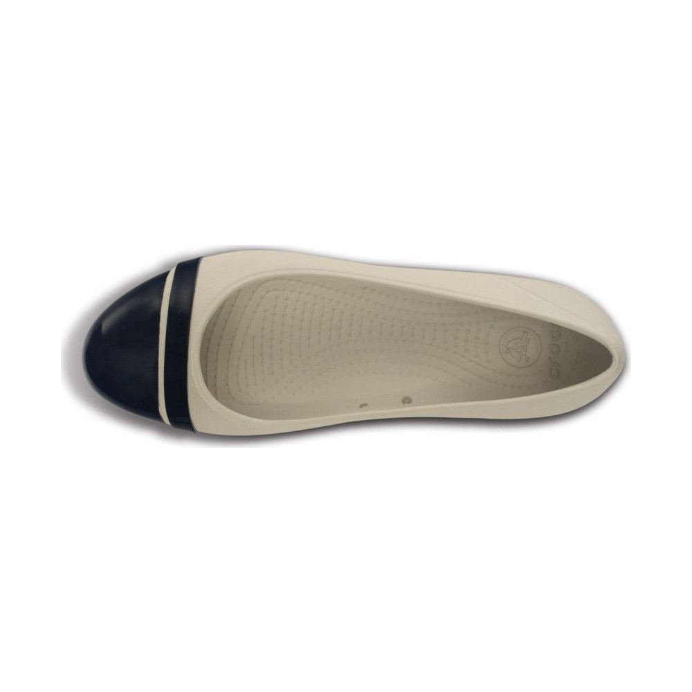 crocs cap toe flat