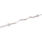 Cosfer Z Bar 120 cm Krom Malzeme 5 kg Ağırlıkla Spor Salonları İçin Uygun