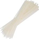 Çet-San Plastik Kablo Bağı 3.6x300 mm Beyaz 100 Adet Dayanıklı Cırt Kelepçe
