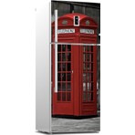 Tilki Dünyası Buzdolabı Kapağı Kaplama Sticker 0265