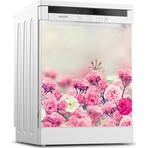Tilki Dünyası Bulaşık Makinesi Kapak Sticker 0112