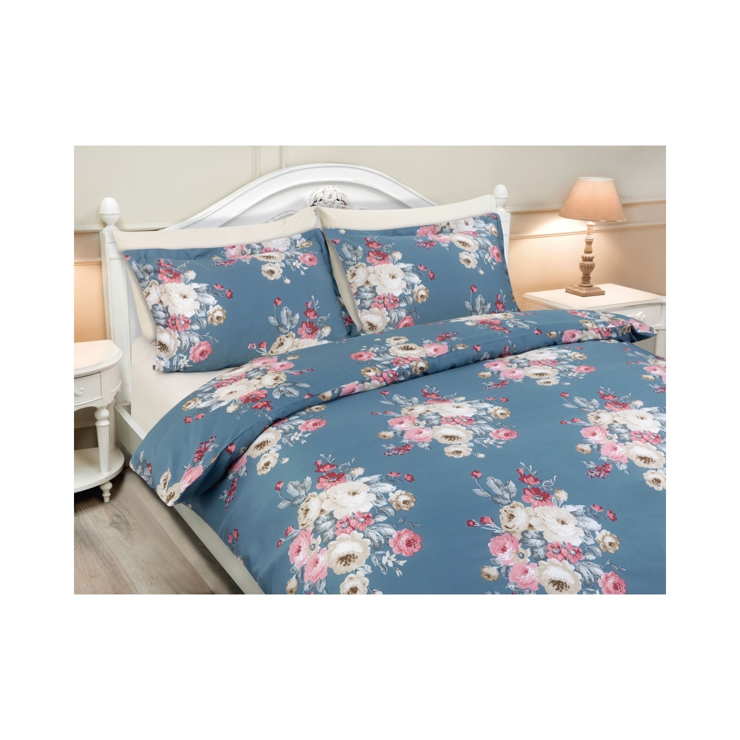 Madame Coco Loire Saten Çift Kişilik Nevresim Takımı - Bej ...