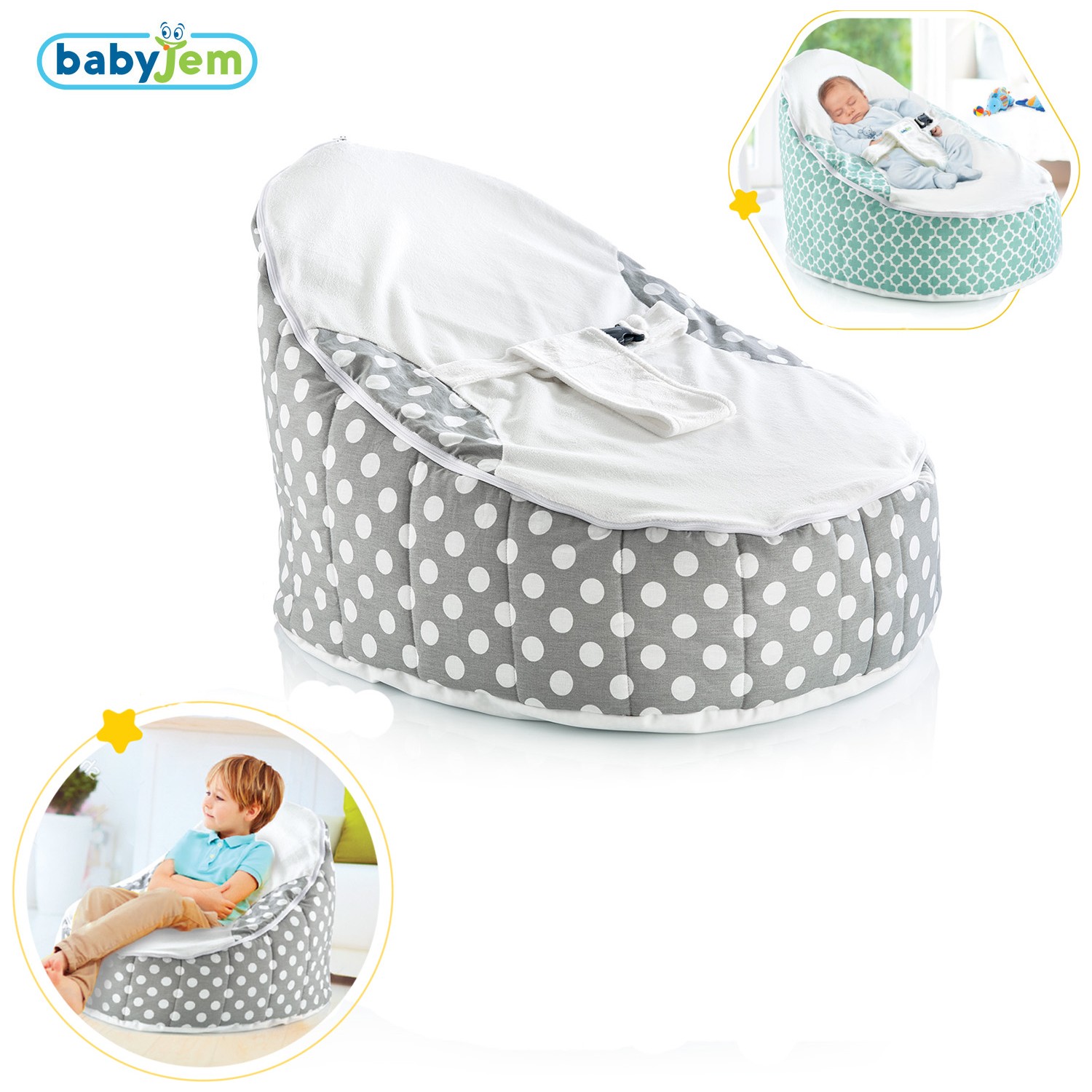 Baby Jem ART348 Bebek Fasulye Yatak Fiyatı Taksit Seçenekleri