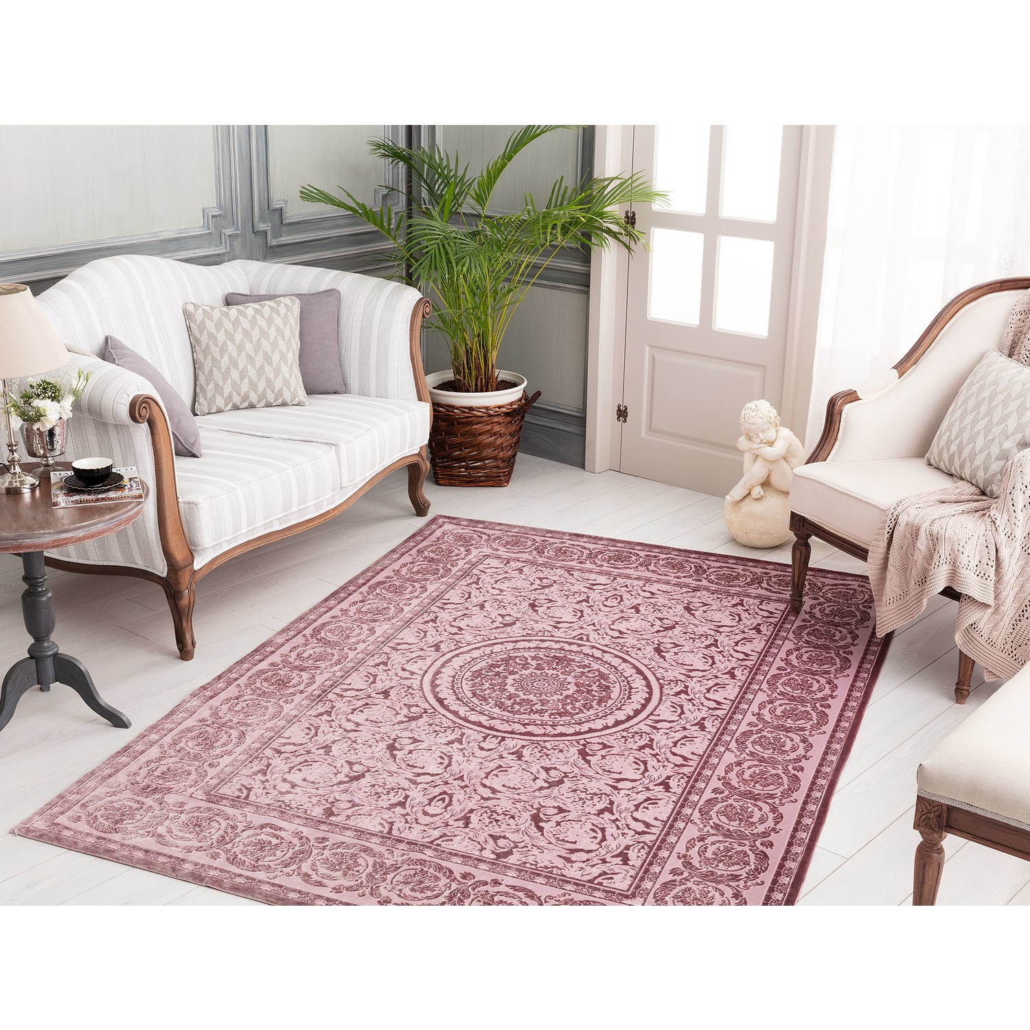 Madame Coco Velvet Halı Mürdüm Fiyatı Taksit Seçenekleri