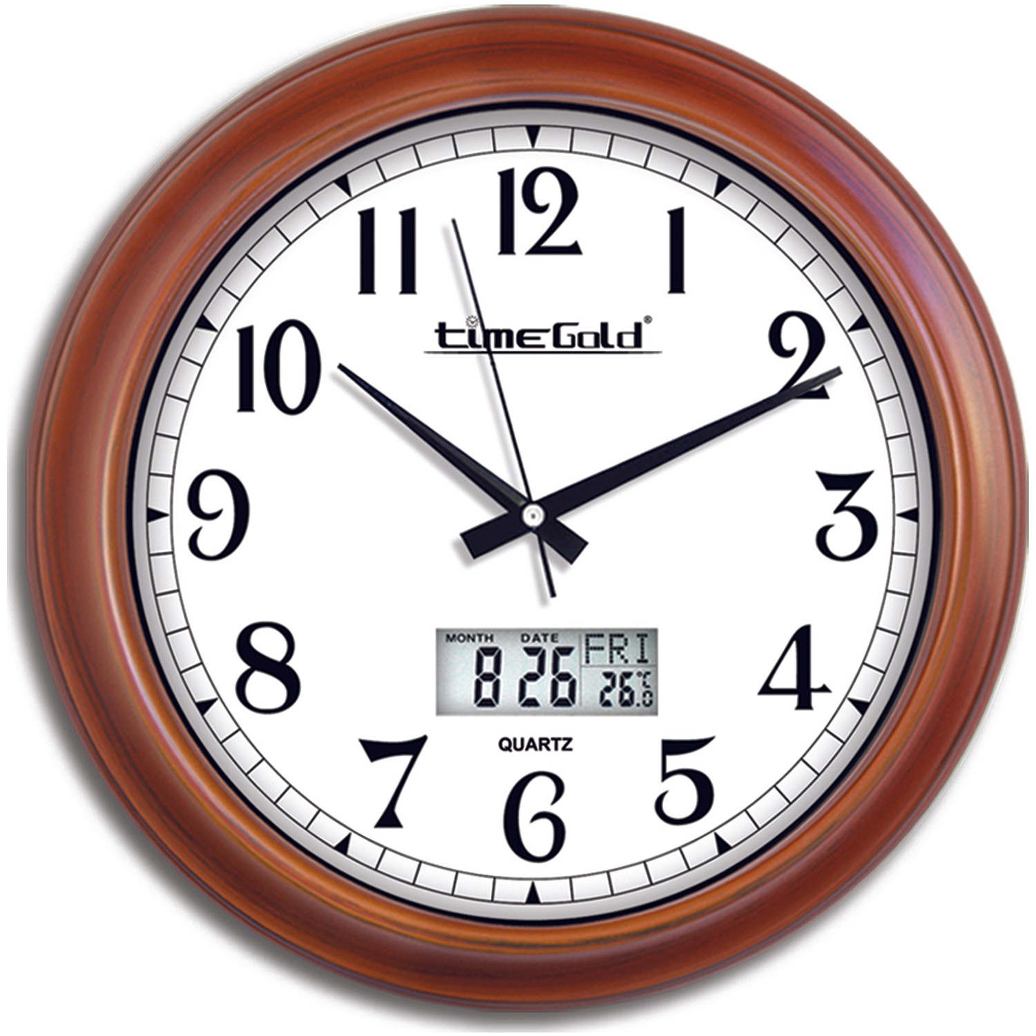 Time Gold Ahşap Görünümlü Duvar Saati35cm TG151TR Fiyatı Time Gold Ahşap Görünümlü Duvar Saati35cm TG151TR Fiyatı