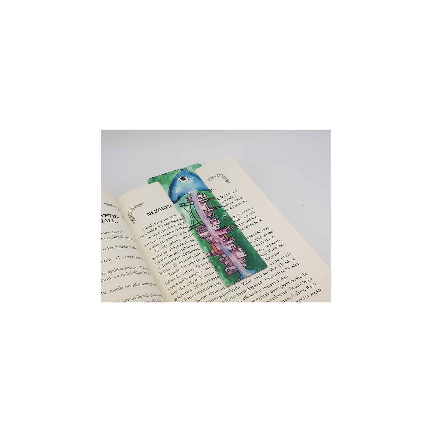 Ataşla Balık Kitap Ayracı Yapımı Ataşla Balık Kitap Ayracı Yapımı