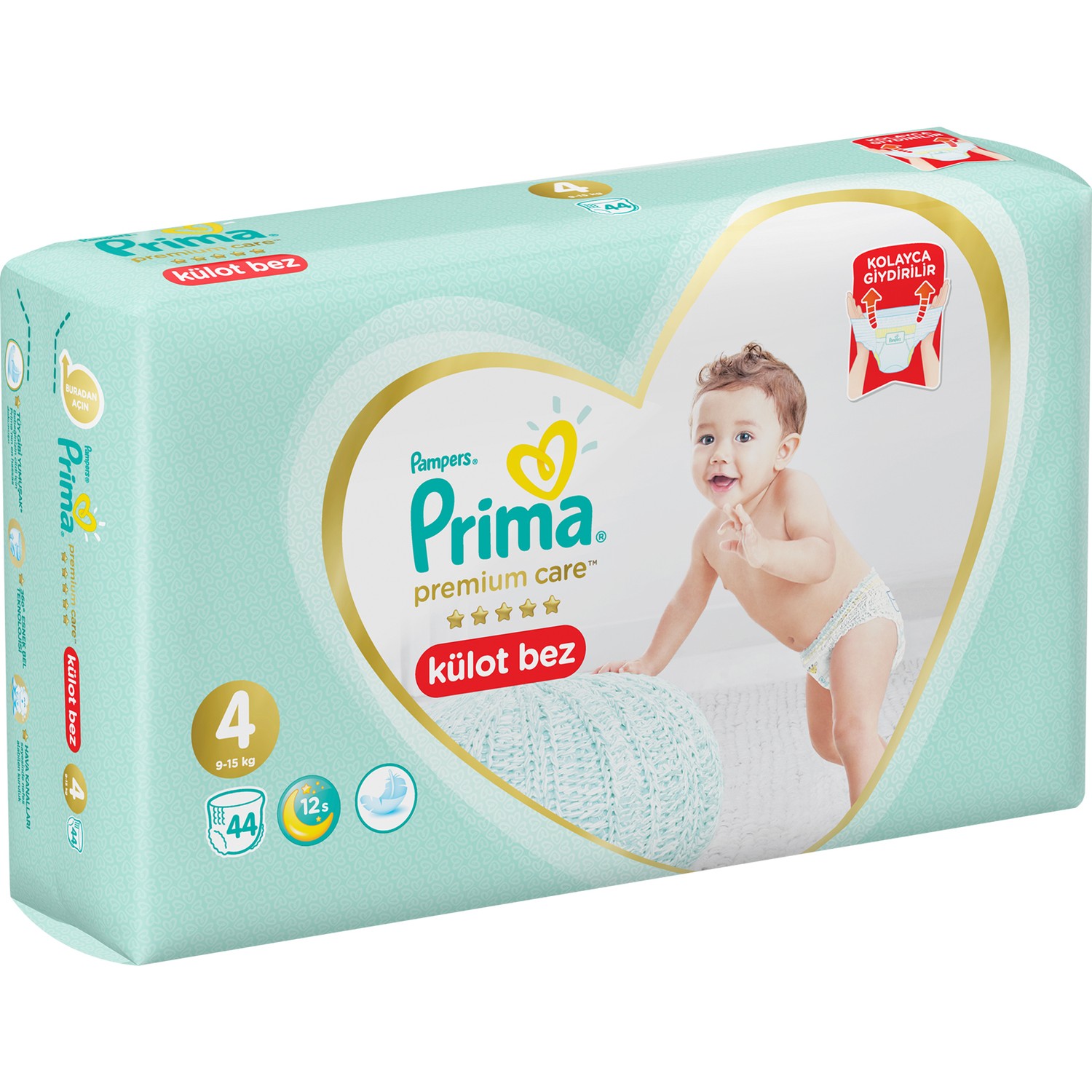 Prima Premium Care Külot Bebek Bezi 4 Beden Maxi İkiz