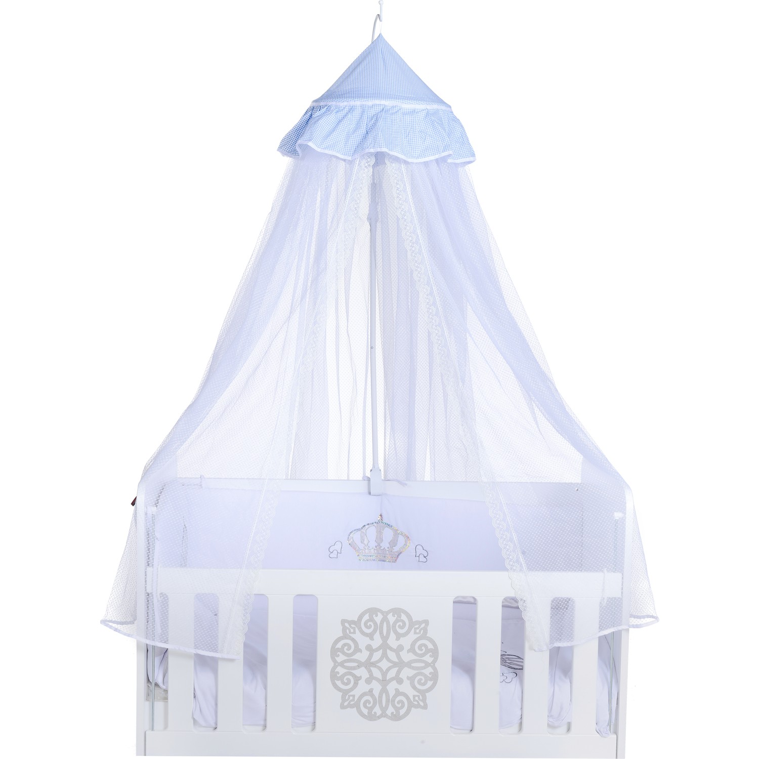 Tommybaby Point Lüx Tavandan Asmalı Bebek Beşik Cibinlik