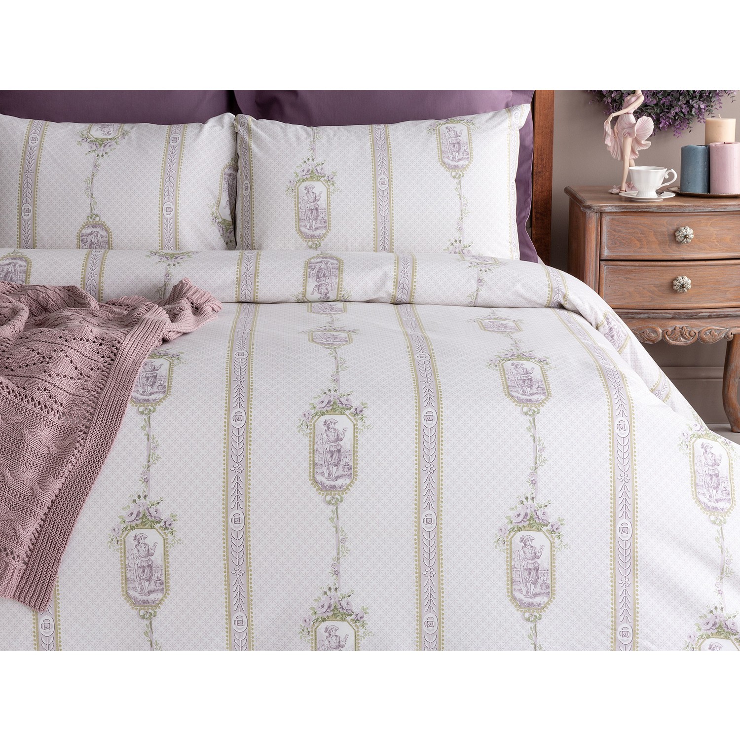 Madame Coco Merielle Ranforce Çift Kişilik Nevresim Takımı Madame Coco Merielle Ranforce Çift Kişilik Nevresim Takımı