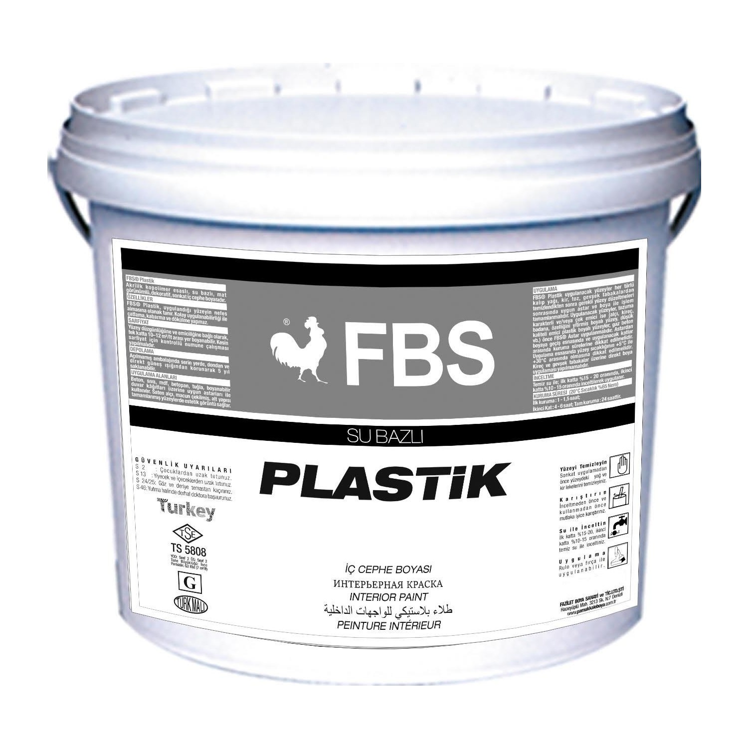 Fbs İç Cephe Duvar Boyası 3.5 Kg Tse Fiyatı Taksit Seçenekleri