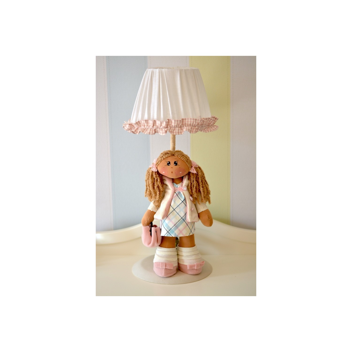 Moinaz El Yapımı Bebek Dekorlu AbajurBc07 Fiyatı