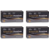 Krinol Q10 Premium - Krill Yağı ve Koenzim Q10 - 30 Kapsül - 4 Kutu