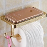 Hedi'S Cep Telefonu Raflı Gold Tuvalet Kağıtlığı