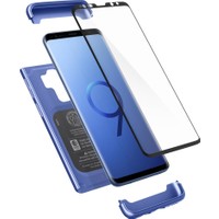 Spigen Samsung Galaxy S9 Plus Kılıf Thin Fit 360 Blue Coral - 593CS22960