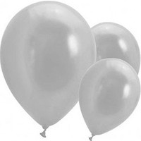Metalik Gümüş Balon