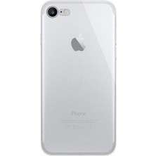 Case 4U Apple iPhone SE 2022 / SE 2020 / iPhone 8 / iPhone 7 Kılıf Ultra İnce Silikon Şeffaf