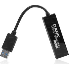 Dark Usb 3.0 To Ethernet Çevirici Dönüştürücü Adaptör (Gigabit Destekli)(DK-NT-U3GLAN)