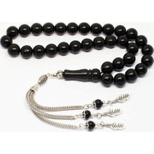 Rd Ekoavm Kişiye Özel Oltu Taşı Tesbih Küre Kesim Tespih