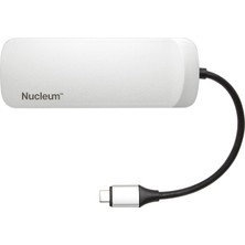 Kingston Nucleum Macbook HDMI+ USB 3.1 + USB-C + MicroSD + USB 3.1 + USB-C Apple Dönüştürücü (C-HUBC1-SR-EN)