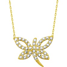 Lilarote Altın Yusufçuk Kolye 14 Ayar