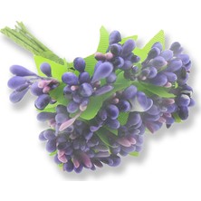 Mutlu Adım 12 Demet Çok Renkli Pıtırcık Çiçek