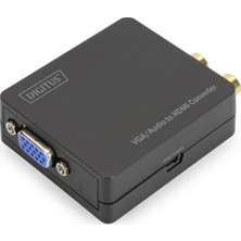 Digitus DS-40130-1 VGA Video / Audio - HDMI Video Çeviricisi