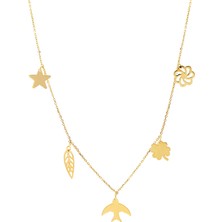 Glorria Altın Şans Kolye Sv0016