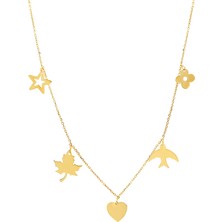 Glorria Altın Şans Kolye Sv0017