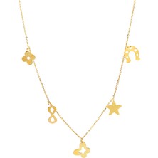 Glorria Altın Şans Kolye Sv0020