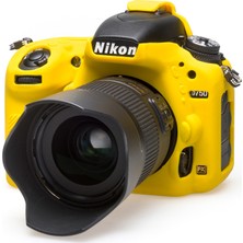 EasyCover Nikon D750 Silikon Kılıf ECND750Y (Sarı)