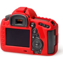 EasyCover Canon 5D Mark IV Silikon Kılıf ECC5DIVR (Kırmızı)