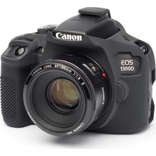 EasyCover Canon 1300D/2000D Silikon Kılıf ECC1300DB (Siyah)