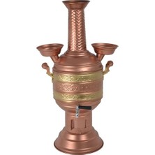 Mangal Sepetim Bakır Semaver Kömürlü 8 Litre