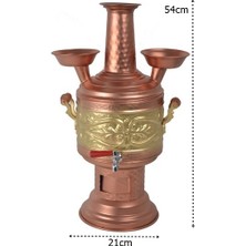 Mangal Sepetim Bakır Semaver 5 Litre