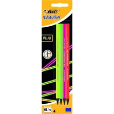 Bic Evolutıon Fluo Silgili Kurşun Kalem