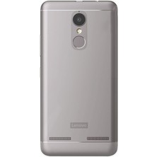 Gpack Lenovo K6 Kılıf 0.2 mm Silikon İnce Kılıf Nano Glass Şeffaf