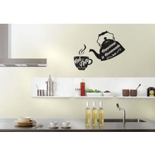 Areksan Happy Kitchen Kettle Hot Tea Sticker