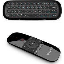 Wechip W1 2.4G Kablosuz Klavye Uzaktan Kumanda Air Mouse