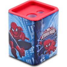 Marvel Spider-Man Spider-Man Metal Kutu Çiftli Kalemtraş SM-9753