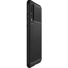 Spigen Huawei P20 Pro Kılıf Marked Armor Black - L23CS24400